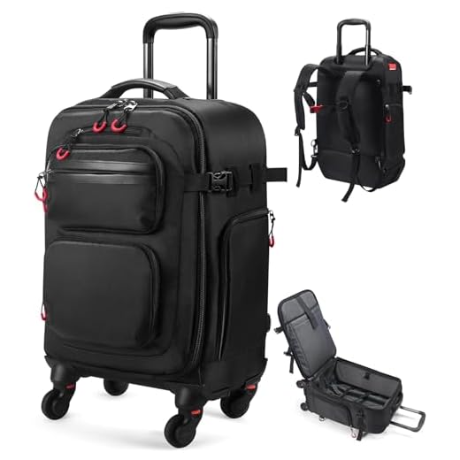 Versatile Rolling Backpack for Travel