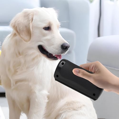 Pfotenmond Fellwunder Bürste - Professionelle Fellpflege für Hunde & Katzen mit Komfortgriff - 2er Set für Effektive Unterwollentfernung