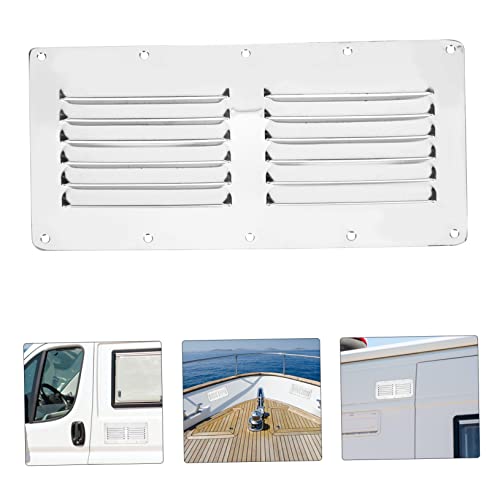DOITOOL Yacht Vents Flat Dryer Vent Soffit Exhaust Vent Square Vent