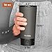 Nextmug Go - Temperature-Controlled, Self-Heating Travel Mug (Graphite - 16 oz.)