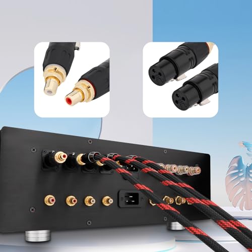 Adaptador XLR Hembra a RCA Hembra 2 unidades Preffair miniatura 4