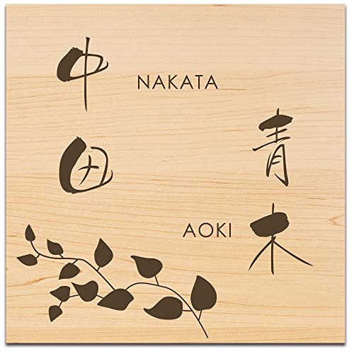 【15cm角】【二世帯向け】表札 正方形 2世帯 アクリル【貼るだけ】【屋外対応】マンション 戸建 ポスト プレート