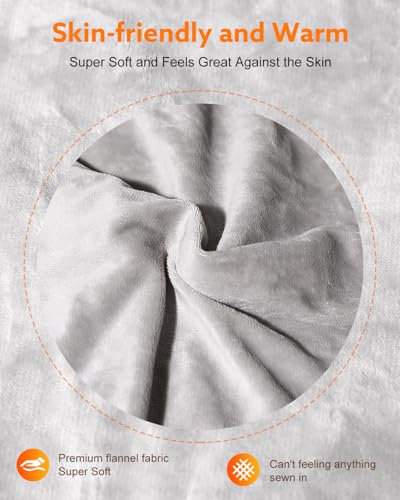 Headiieva Heated Blanket Battery Operated,Portable Heated Blanket,55''X 35'' Cordless Heated Blanket Throw With 3 Heating Levels For Camping thumb #4