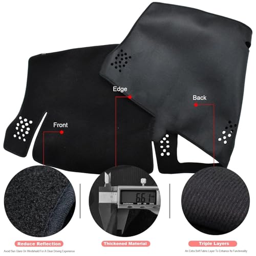 Funda interior para el salpicadero del coche Ranger Wildtrak acabado premium 4