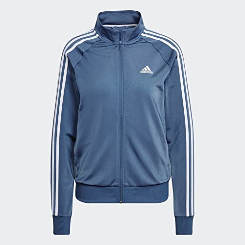 Image of adidas Women's Essentials Warm-Up Slim 3-Stripes Track Jacket