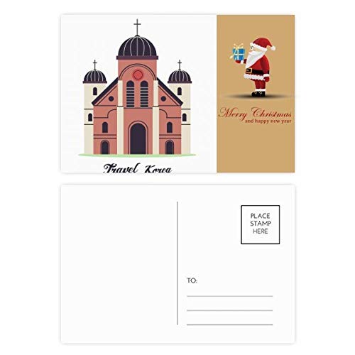 Cartes postales église Corée du Sud lot de 20 correspondance voyage culture asiatique