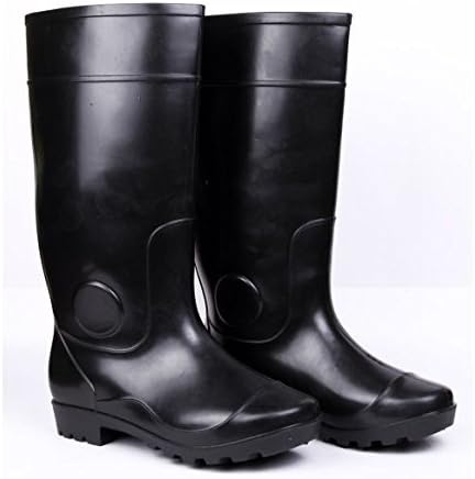 HILLSON Mens Century Safety Gumboots,Black,Uk Size 11