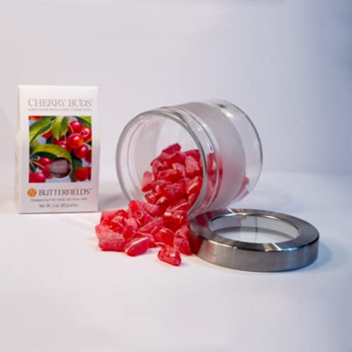 Butterfields Candy - Gourmet, Old-Fashioned Cherry Buds Hard Candy | Gluten Free | Made With 100% Real, Pure Cane Sugar | Handcrafted In The Usa- 2.5Oz (3 Pack) #TOP4