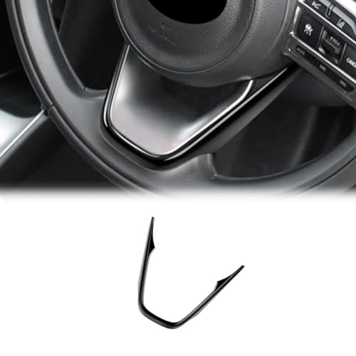 Hyorabyn 新型アクア MX系 2021年〜に適用ステアリングホイールボタン装飾パーツ ステアリングハンドルスイッチ傷防止アクセサリーABS ブラック