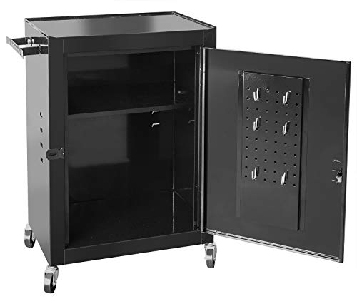 ROAD DAWG ATBD134D-BLACK Torin Rolling Garage Workshop Tool Organizer: Detachable 3 Drawer Tool Chest with Large Storage Cabinet and Adjustable Shelf, Black - Thumbnail 5