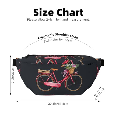Sac banane de course à pied léger et stable à sangle réglable