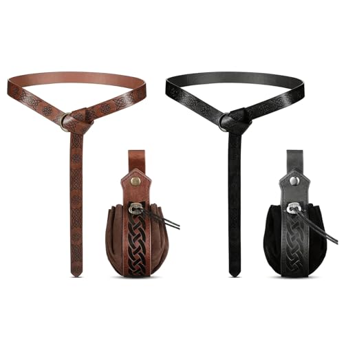 Cyni Vintage Medieval Embossing Waist Belt Bag For Men Women Cosplay Costume Waistbelt Party Props Waistband Bag For Horseman3