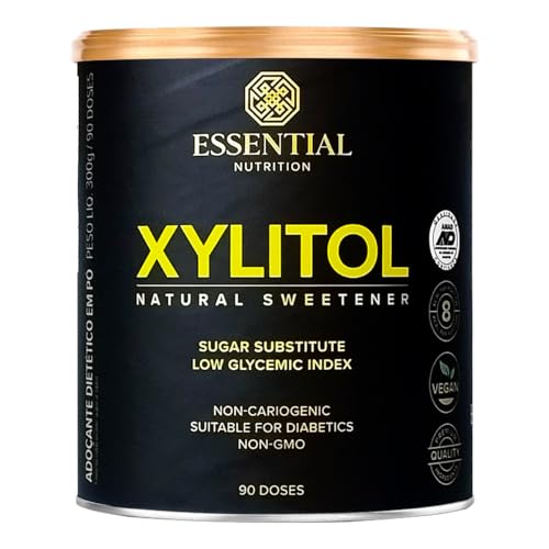 Xylitol Adoçante Natural Essential Nutrition 300g