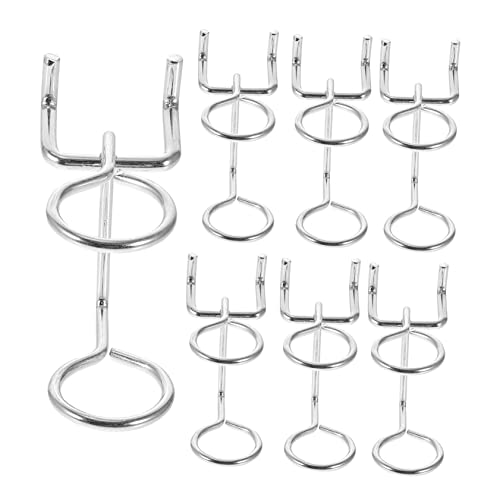 Angoily 20 Pack Iron Pegboard Hooks Multi-Tool Holders for Screwdriver Pliers Wall Organizer Accessories Double Ring Rack Easy Install Home Office Garage Storage