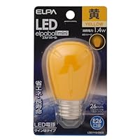 Amazon | エルパ (ELPA) LED電球サイン球 LED電球 照明 E26 1.4W