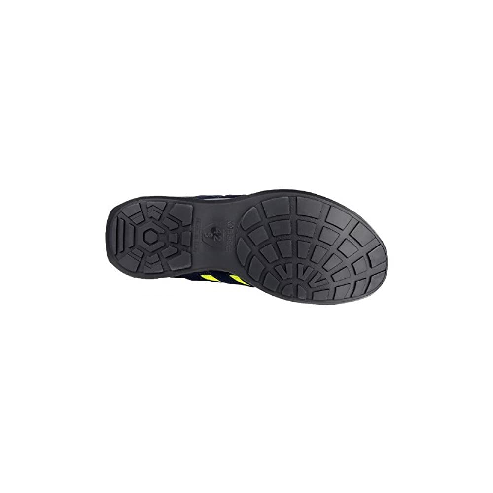 Base Protection CA-B0647-CWE.44 Scarpe di Sicurezza Frisbee, Blu/Giallo