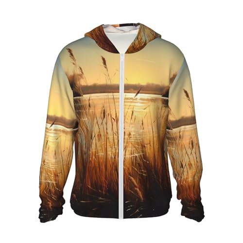 Veste de protection solaire UPF 50+ Reeds by The River à séchage rapide pour homme et femme