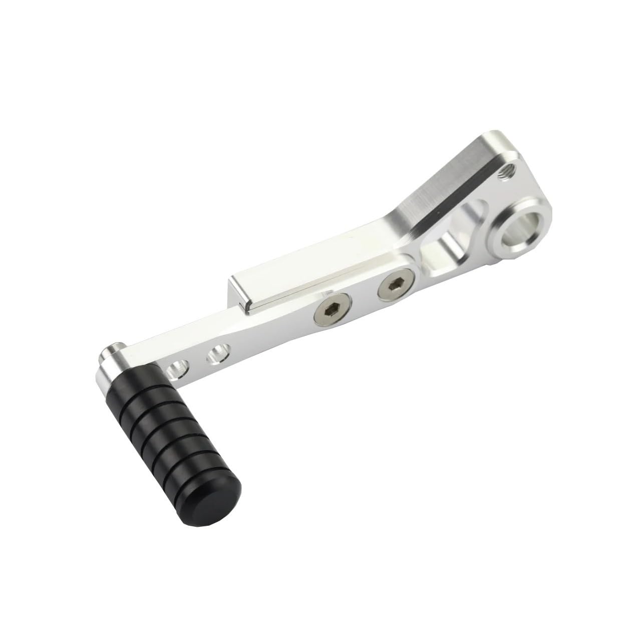 Lbcsrmh Silver Motorcycle Gear Lever Motorcycle For 650Mt Adjustable Gear Lever Riding Modification Accessories Motorcycles Gears Shifters Shifts Starts Levers