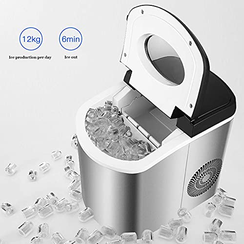 Máquina portátil para hacer hielo de acero inoxidable miniatura 2