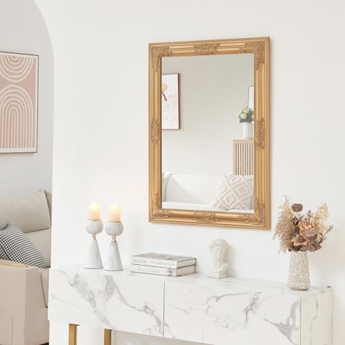 [en.casa] Specchio da Parete Rettangolare 80x60 cm Specchio Decoratvo con