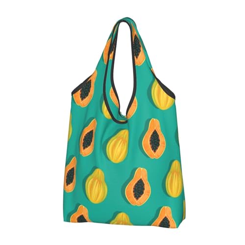 Sacs d'épicerie réutilisables grand volume cabas de course noir VOSERY 3 PCS
