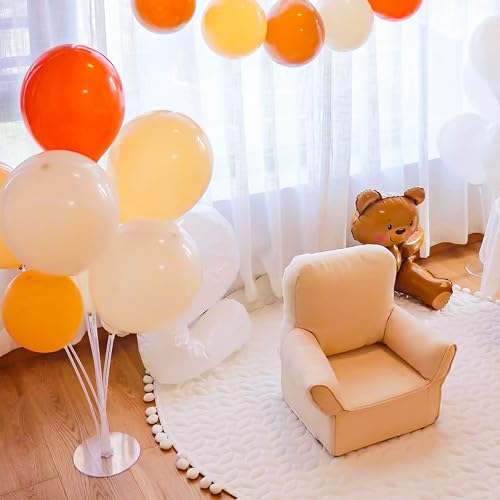 Image of JOYYPOP 10 Sets Balloon Stand Kit, Balloon Sticks with Base Party Supplies Birthday Graduation Party Decorations Wedding