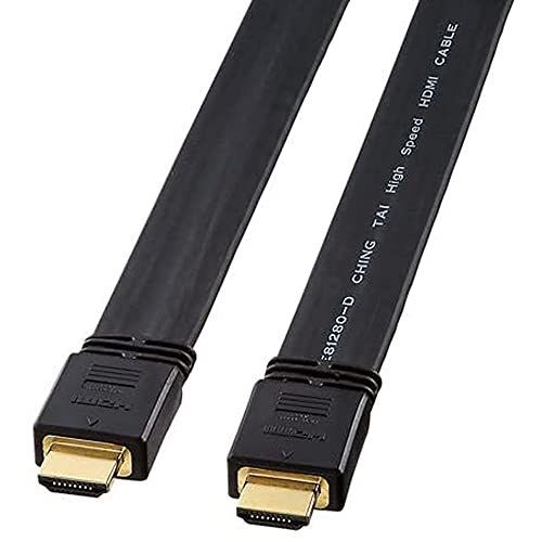 【10m、ほぼ未使用】フラットHDMIケーブル KM-HD20-10FK 411IKe2j9bS.jpg