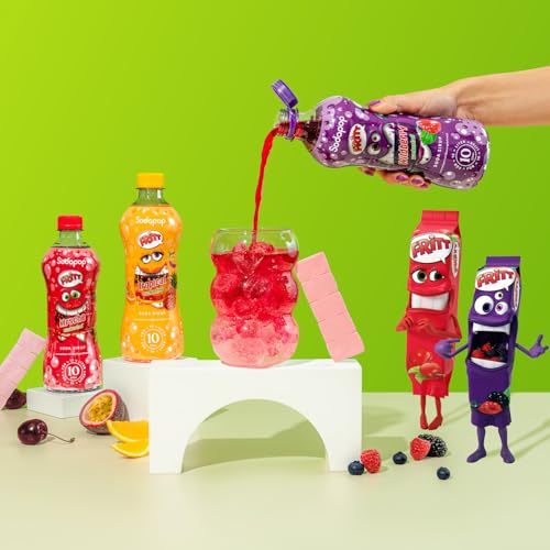 Sodapop Sirup FRITT Tropical, zuckerfrei, 500ml, bis zu 10 Liter Getränk – Ansicht 5