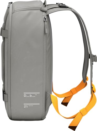 Db Journey Ramverk Backpack - Durable Travel Backpack with Laptop Compartment & Pockets for Work, Luggage Backpack with Roller Bag Hook Up System, 21L - Sand Grey3