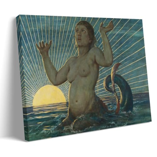 Toile Hans Thoma Meereserwachen pour creer un coin de serenite dans votre bureau
