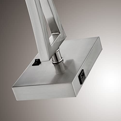 Lámpara de Mesa Orleano Set 2 Pzas con USB y Base E27 miniatura 2