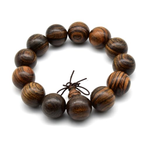 Pulsera Unisex Natural de Madera Tigerwood Zen Dear miniatura 4