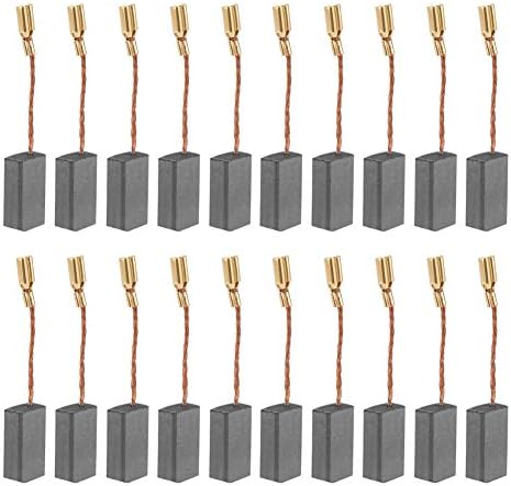 Carbon Brushes Carbon Pencils, 20Pcs Replaceable Large Conductive Brush Carbon Brush for Bosch Rotary Hammer Electric Motor Drill Angle Grinder, 100 5x8x16mm
