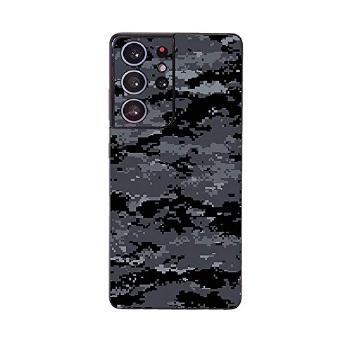 MightySkins Skin Compatible with Samsung Galaxy S21 Ultra - Digital Camo | Protective, Durable, and Unique Vinyl Decal wrap Cover | Easy to Apply, Remove, and Change Styles | Made in The USA