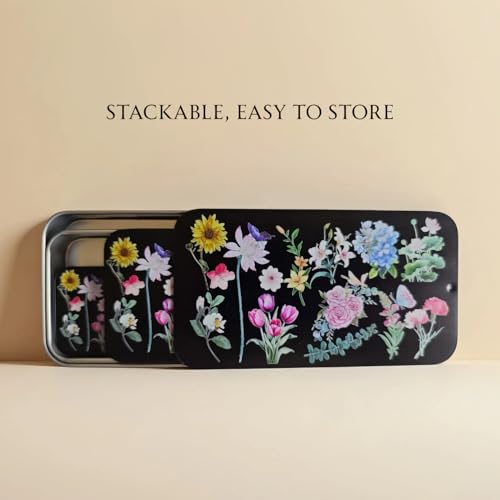 Image of 3 Pack Travel Floss Pick Holder, Reusable Floss Picks Dispenser & Containers, Stackable Design Multifunctional Portable Box Containers