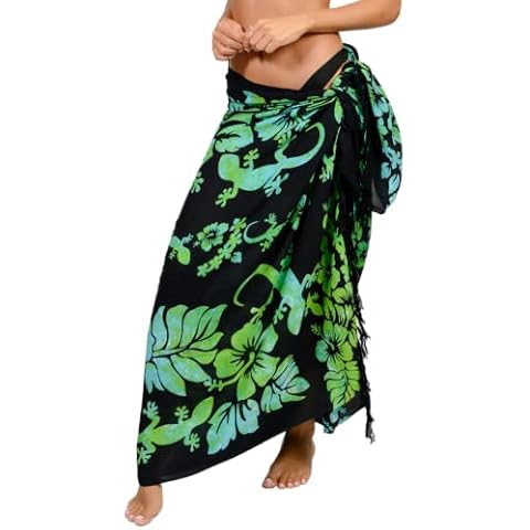 INGEAR Sarong Bathing Suit Cover Up for Women – Long Pareo Beach Wraps, Swimsuit Coverup Skirt, Stylish Bikini Cover Up Cover
