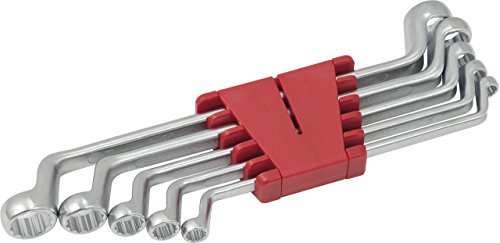 KS TOOLS CLASSIC Juego de llaves de estrella dobles, acodadas, 5 pzs. 8-19mm 517.0295 Couleur