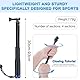 Snowtain Selfie Stick für GoPro,Wasserdichter Handgriff，93CM Extendable Handheld Pole Stick Kompatible GoPro Hero 12 11 10 9 8 7 6，Teleskopstange Selfie für DJI Osmo Action und Andere Action-Kameras