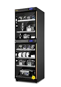 HINISO AD-160S 160 Litre Camera Dry Cabinet (Black)