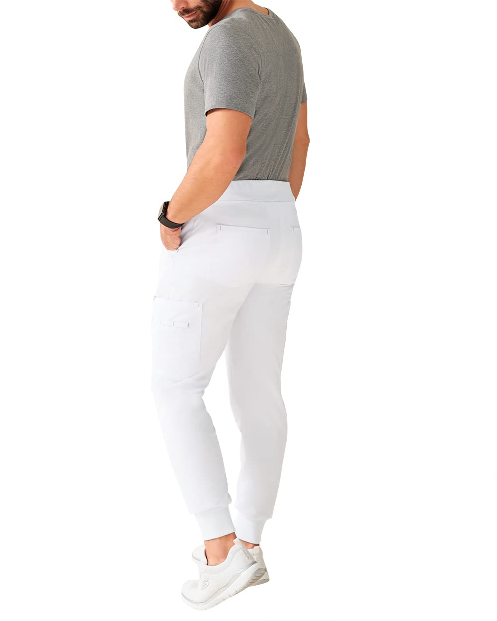 CLINIC DRESS Hose I kaere I Herren-Schlupfhose Pflegehose I Bündchen Stretch Bunt Kurzgröße I Industriewäsche geeignet | bis 75 Grad waschbar |