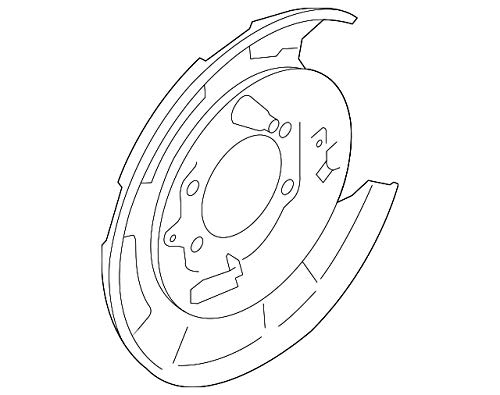 Subaru Brake Backing Plate - 26704AJ010