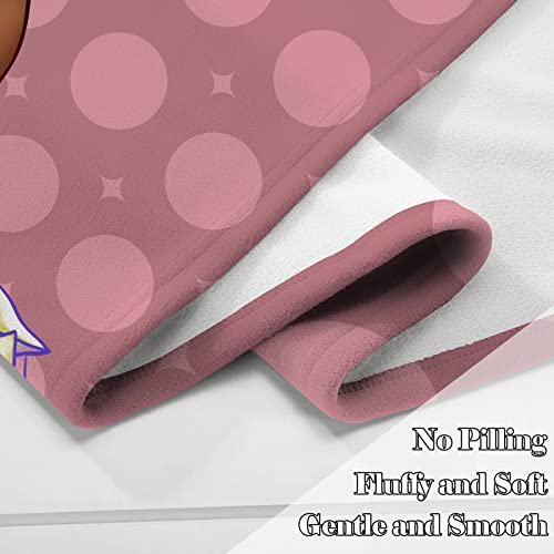 African American Blanket For Girl, Black Girl Magic Throw Blanket For Girls, Fluffy Cozy Fleece Blanket With Vibrant Colors And Cute Design, Soft And Warm Throw Blanket-50X60 Inches #TOP3