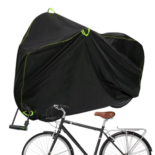 Cubierta para Bicicleta de Exterior,Protección de Lluvia | Antipolvo Resistente UV Transpirable Todo Clima Hebilla Antirrobo para Scooter y Uso Urbano