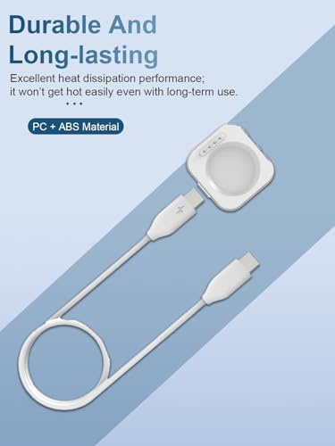 Cable de carga para reloj inteligente OPPO X 4 Pro base de carga magnética USB blanca 6