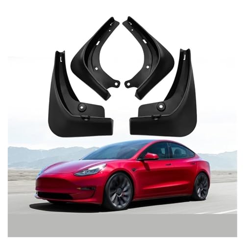 Guardabarros para coche Tesla Model 3 2016-2022 accesorios de protección exterior 2