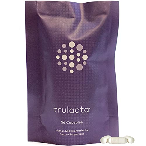 trulacta The Only 100% Human Milk - HMO Probiotic Supplement Optimal Gut Health, Sleep Better, Mental Health
