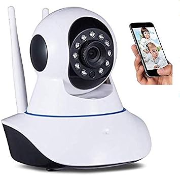 AngelEye 360  Kablosuz Wifi  p Kamera 1080P Full HD 1.3 MP Hareketli Kamera Gece G r l  Ev ve Bebek  zleme