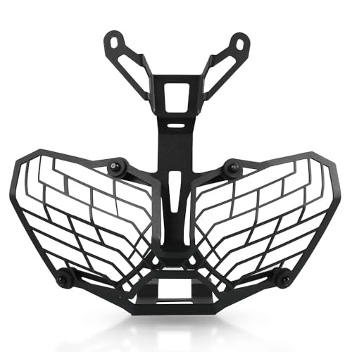 Cache calandre phare CRF1000L protection grille moto trail
