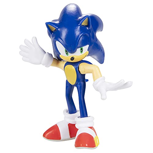 Sonic The Hedgehog 2.5-Inch Action Figure Modern Sonic Collectible Toy by Sonic The Hedgehog - Used condition - Image 2