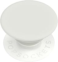 Vista 16 de PopSockets: agarre para teléfono con soporte expansible, color blanco